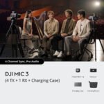 DJI Mic 3 (4 TX + 1 RX + Charging Case) - Image 5