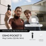 Osmo Pocket 3 Vlog Combo (DJI Mic Mini Transmitter Arctic White) - Image 2